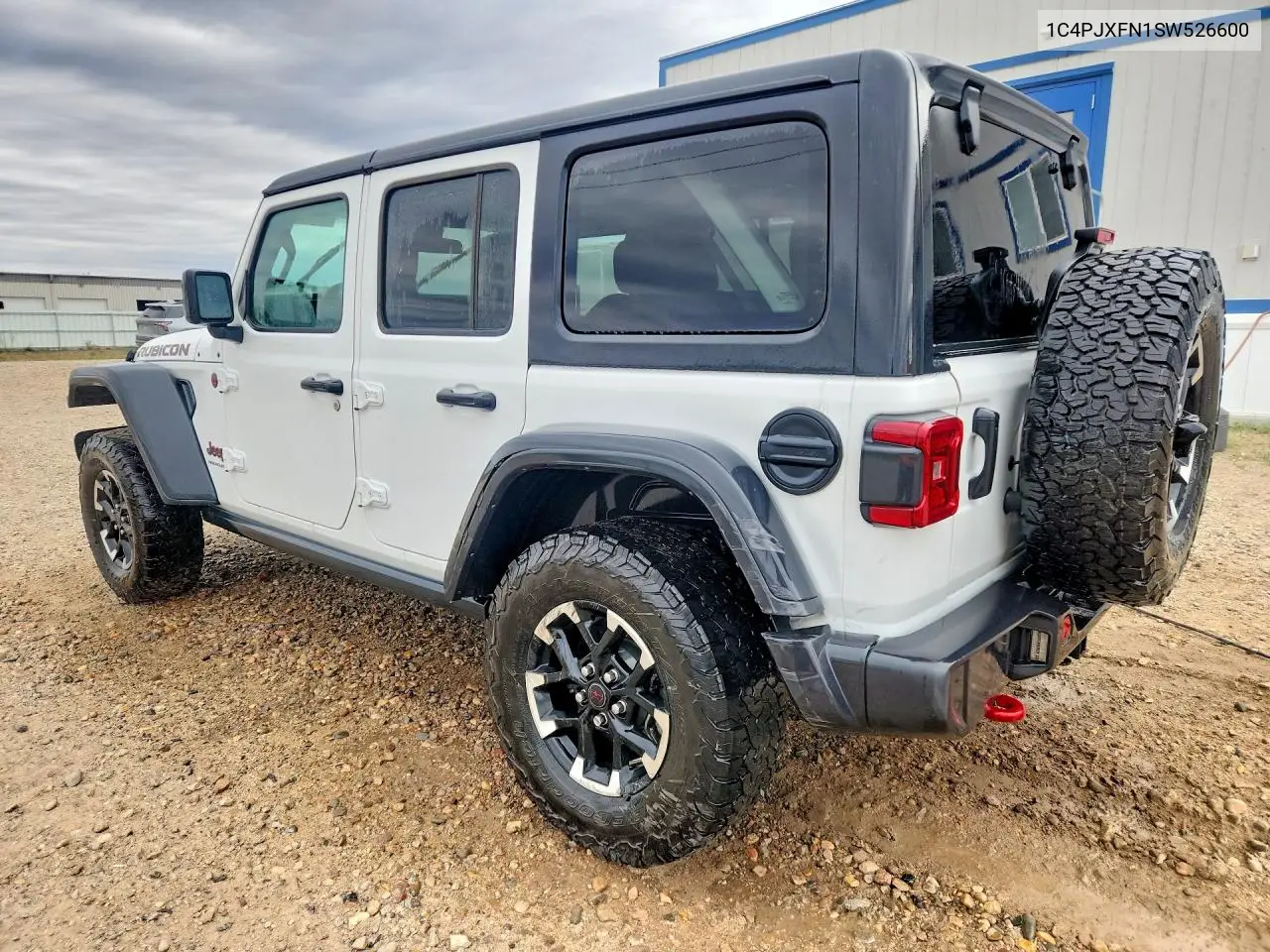 2025 JEEP WRANGLER VIN 1C4PJXFN1SW526600 — фото 2