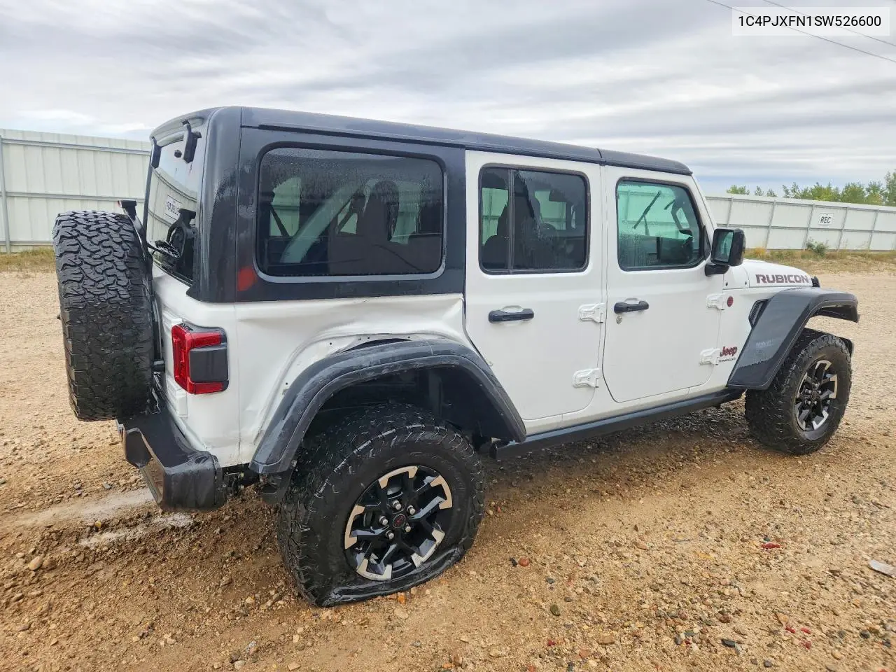 2025 JEEP WRANGLER VIN 1C4PJXFN1SW526600 — фото 3
