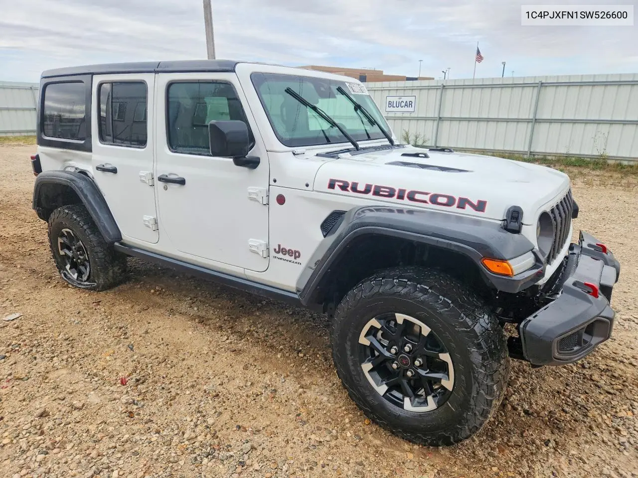 2025 JEEP WRANGLER VIN 1C4PJXFN1SW526600 — фото 4
