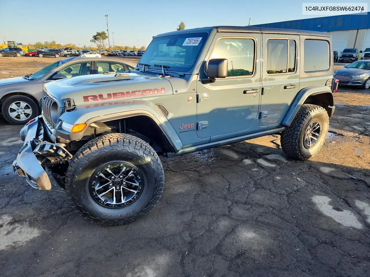 JEEP WRANGLER 2025, VIN 1C4RJXFG8SW662474