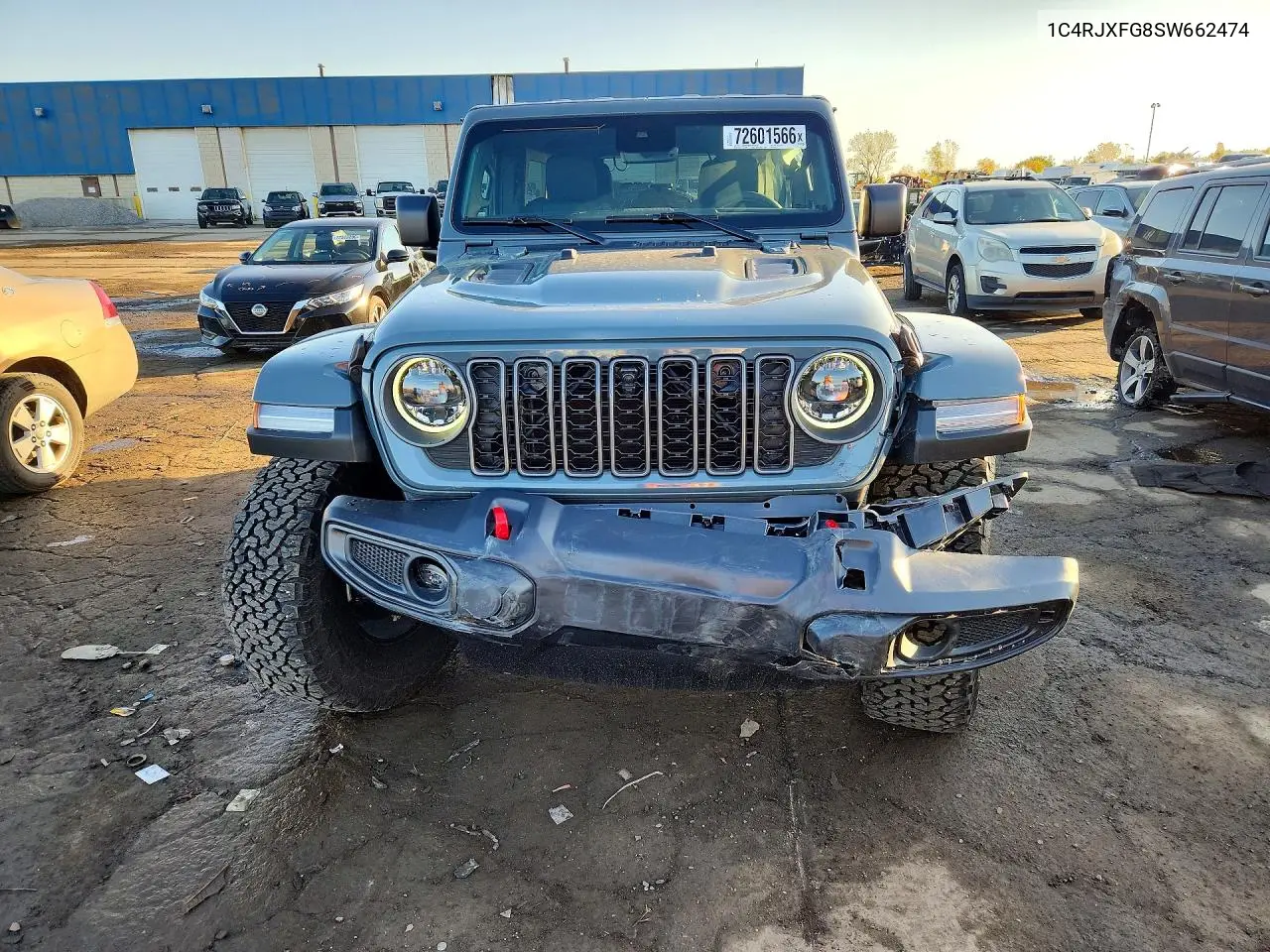 2025 JEEP WRANGLER VIN 1C4RJXFG8SW662474 — фото 5