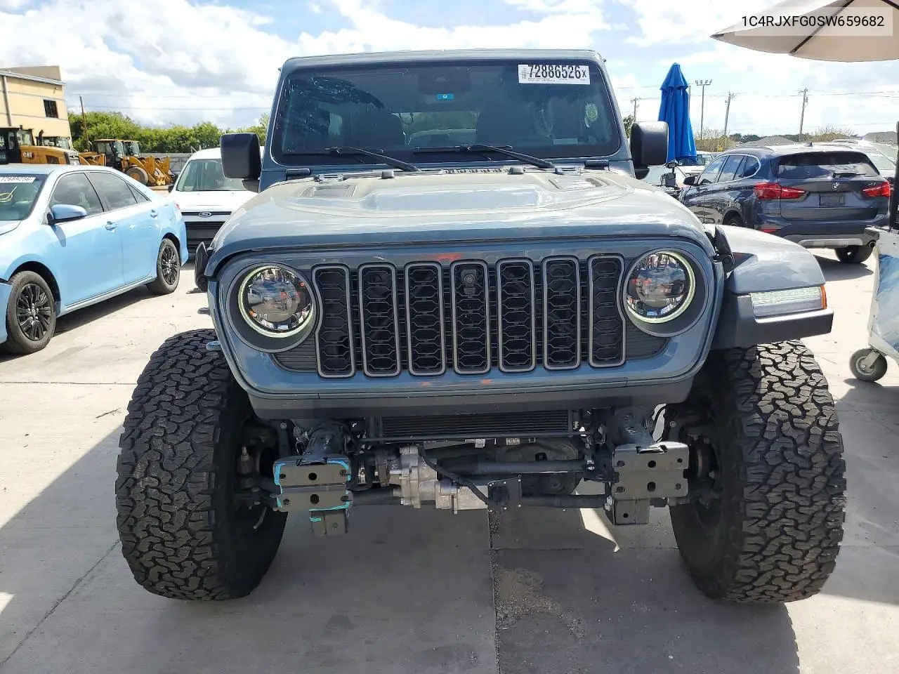 2025 JEEP WRANGLER VIN 1C4RJXFG0SW659682 — фото 5