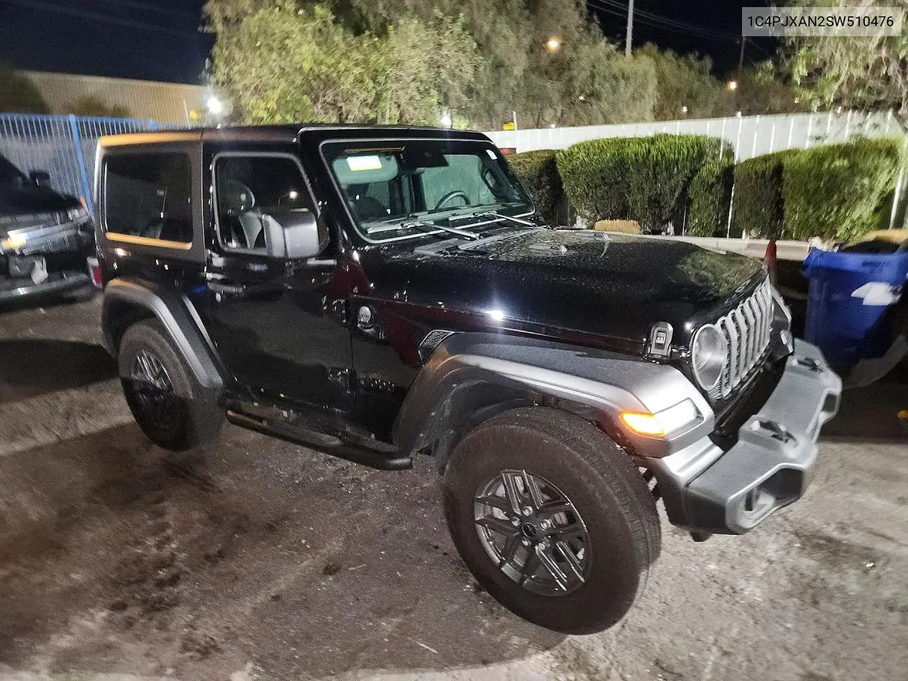 2025 JEEP WRANGLER VIN 1C4PJXAN2SW510476 — фото 4
