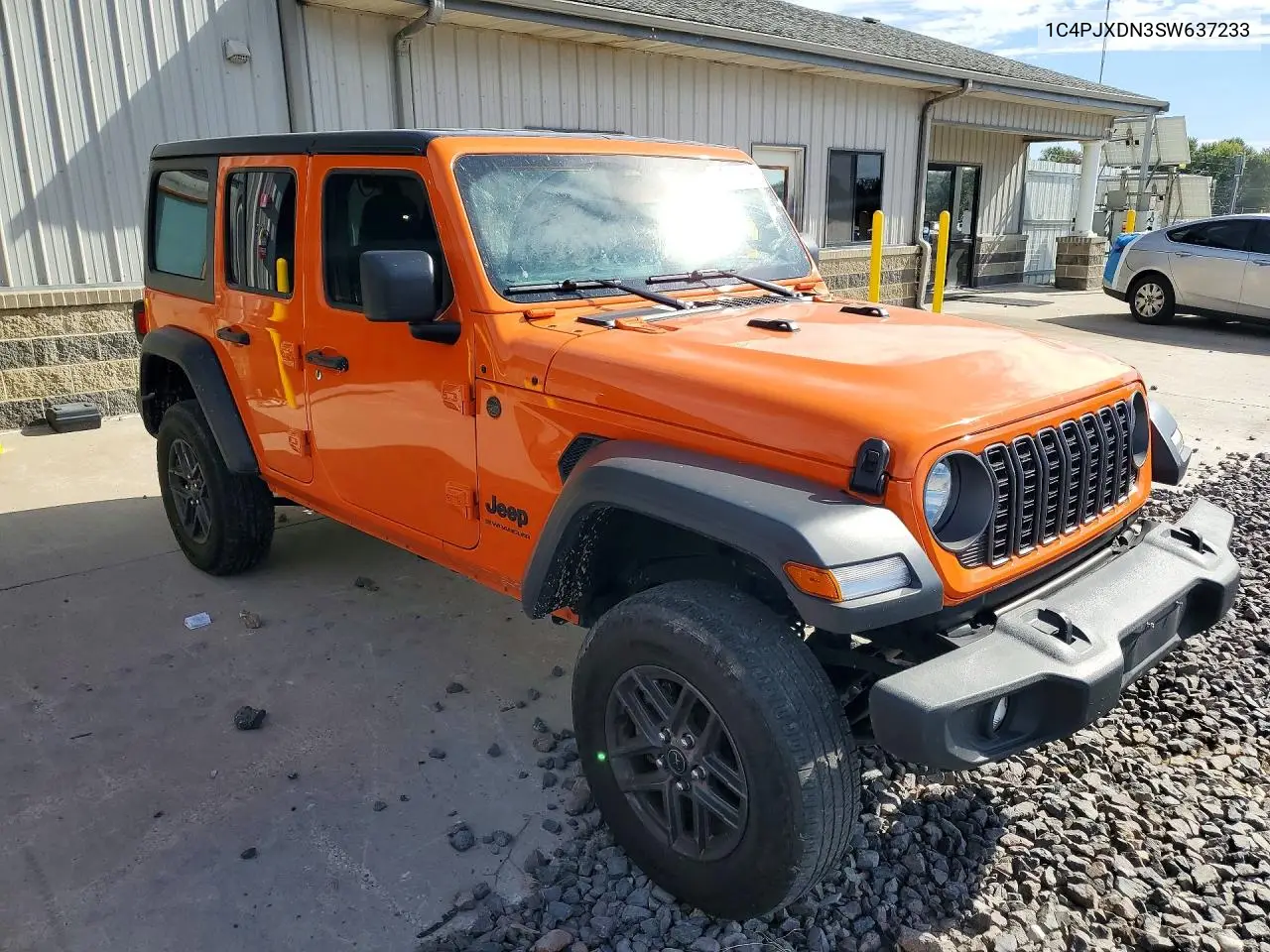 2025 JEEP WRANGLER VIN 1C4PJXDN3SW637233 — фото 4