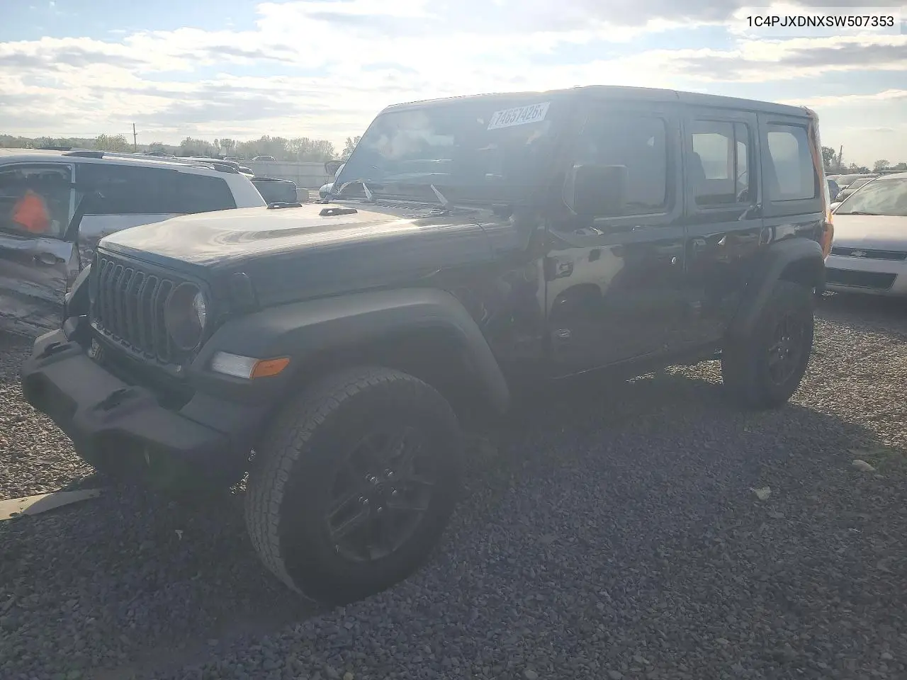 JEEP WRANGLER 2025, VIN 1C4PJXDNXSW507353