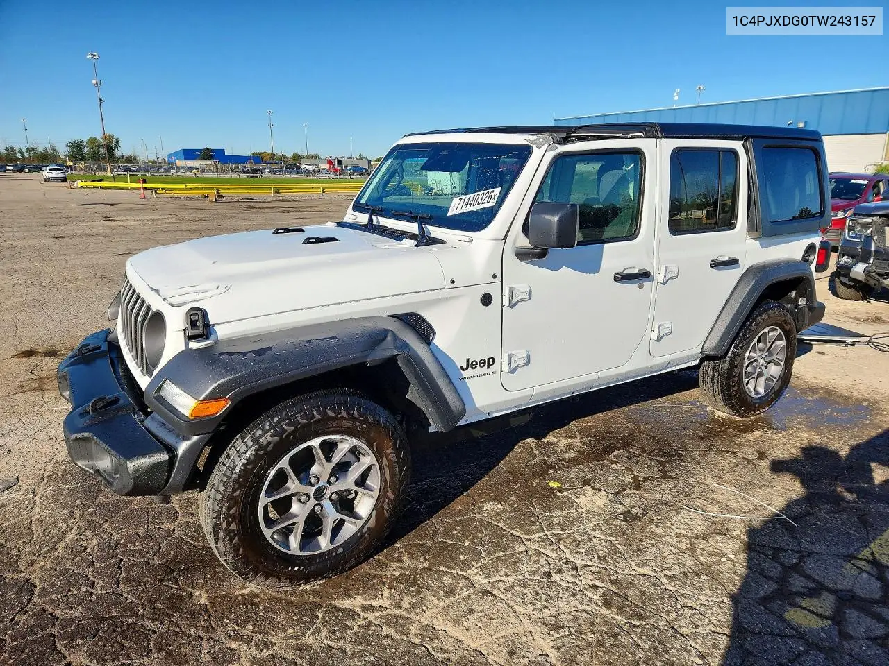 JEEP WRANGLER 2026, VIN 1C4PJXDG0TW243157