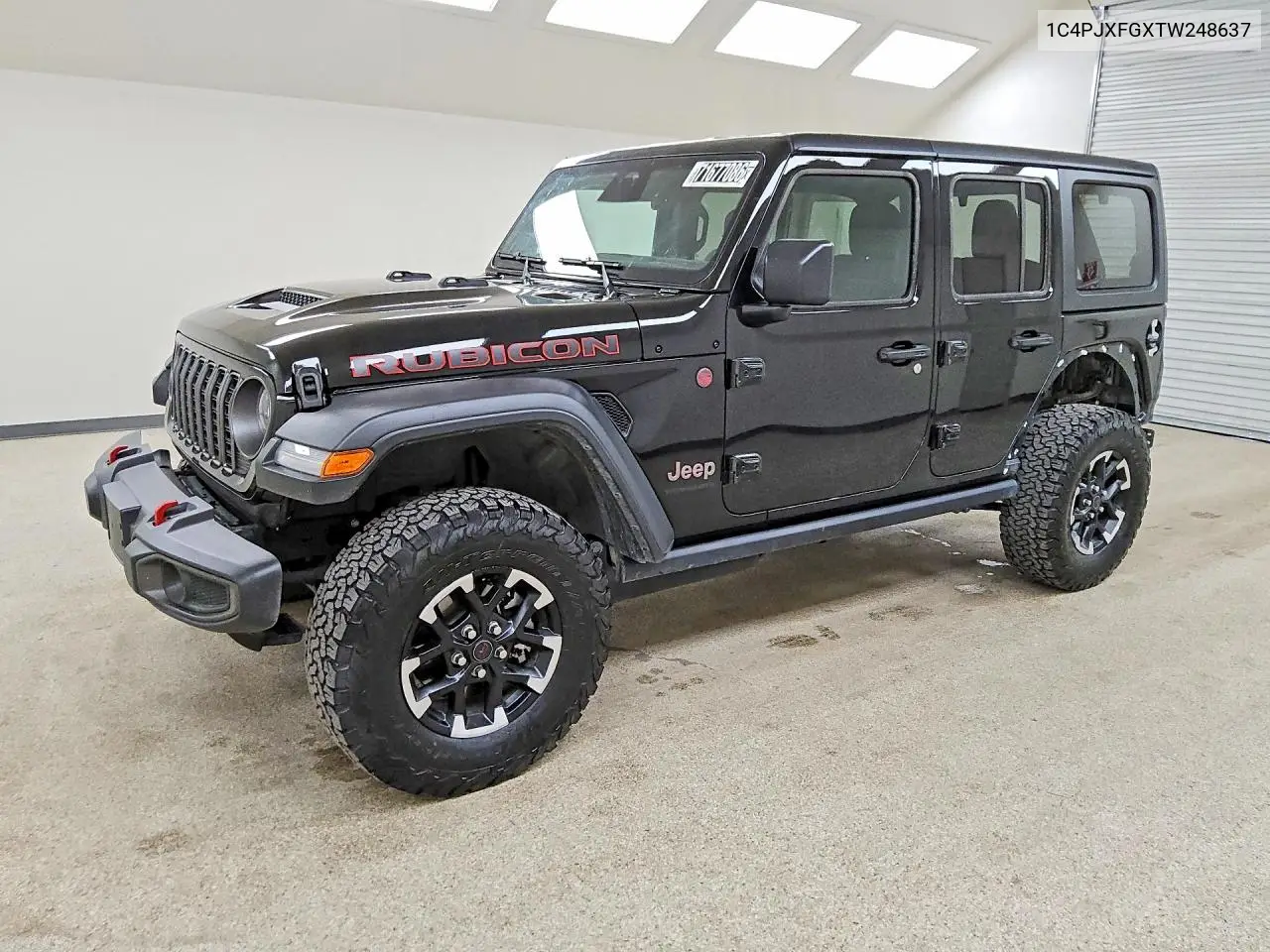JEEP WRANGLER 2026, VIN 1C4PJXFGXTW248637