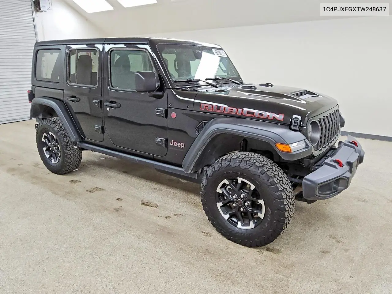 2026 JEEP WRANGLER VIN 1C4PJXFGXTW248637 — фото 4