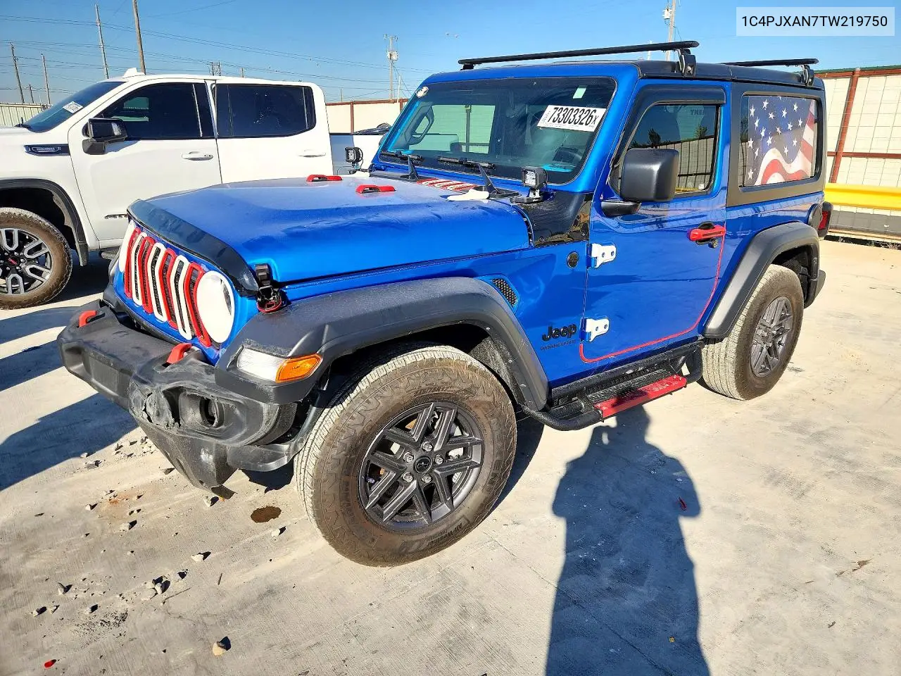 JEEP WRANGLER 2026, VIN 1C4PJXAN7TW219750