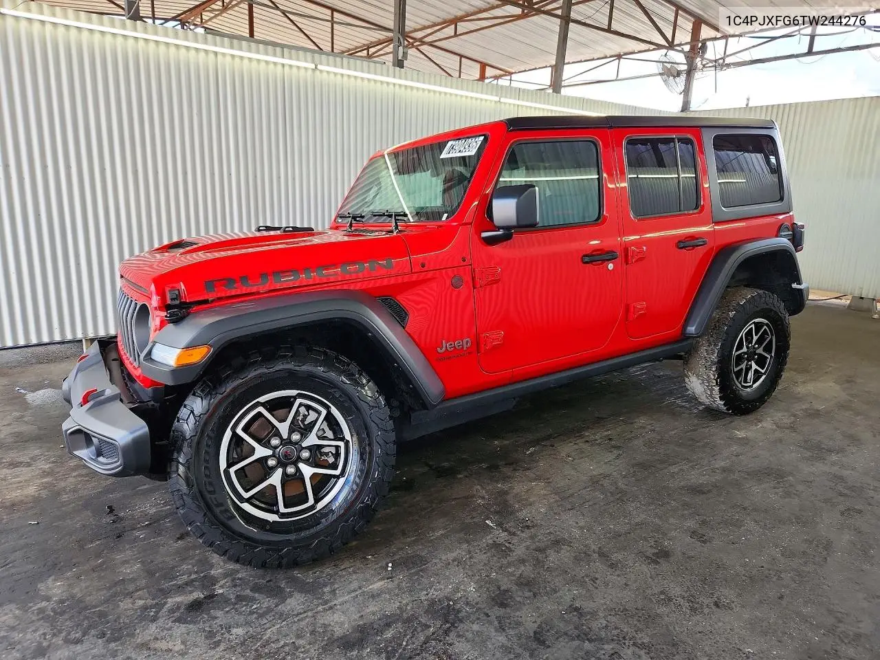 JEEP WRANGLER 2026, VIN 1C4PJXFG6TW244276