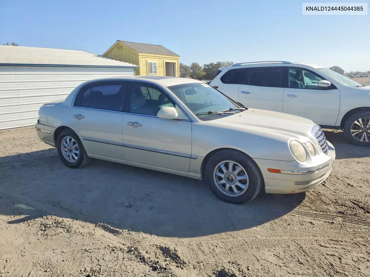 2004 KIA AMANTI VIN KNALD124445044385 — фото 4