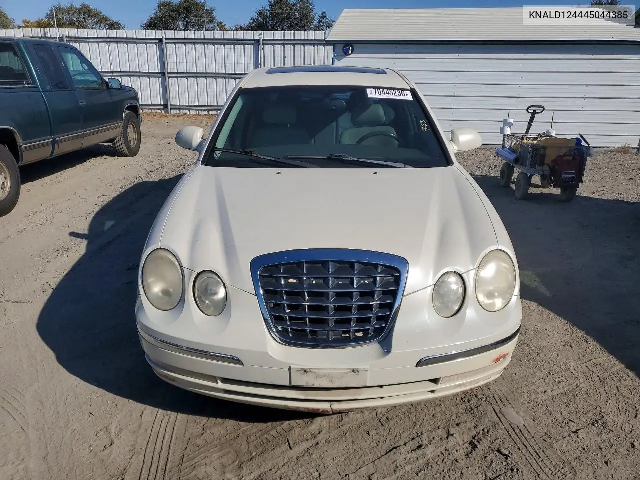 2004 KIA AMANTI VIN KNALD124445044385 — фото 5
