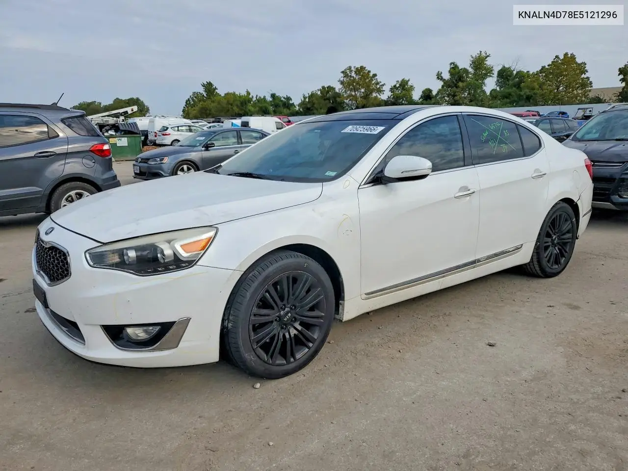 KIA CADENZA 2014, VIN KNALN4D78E5121296