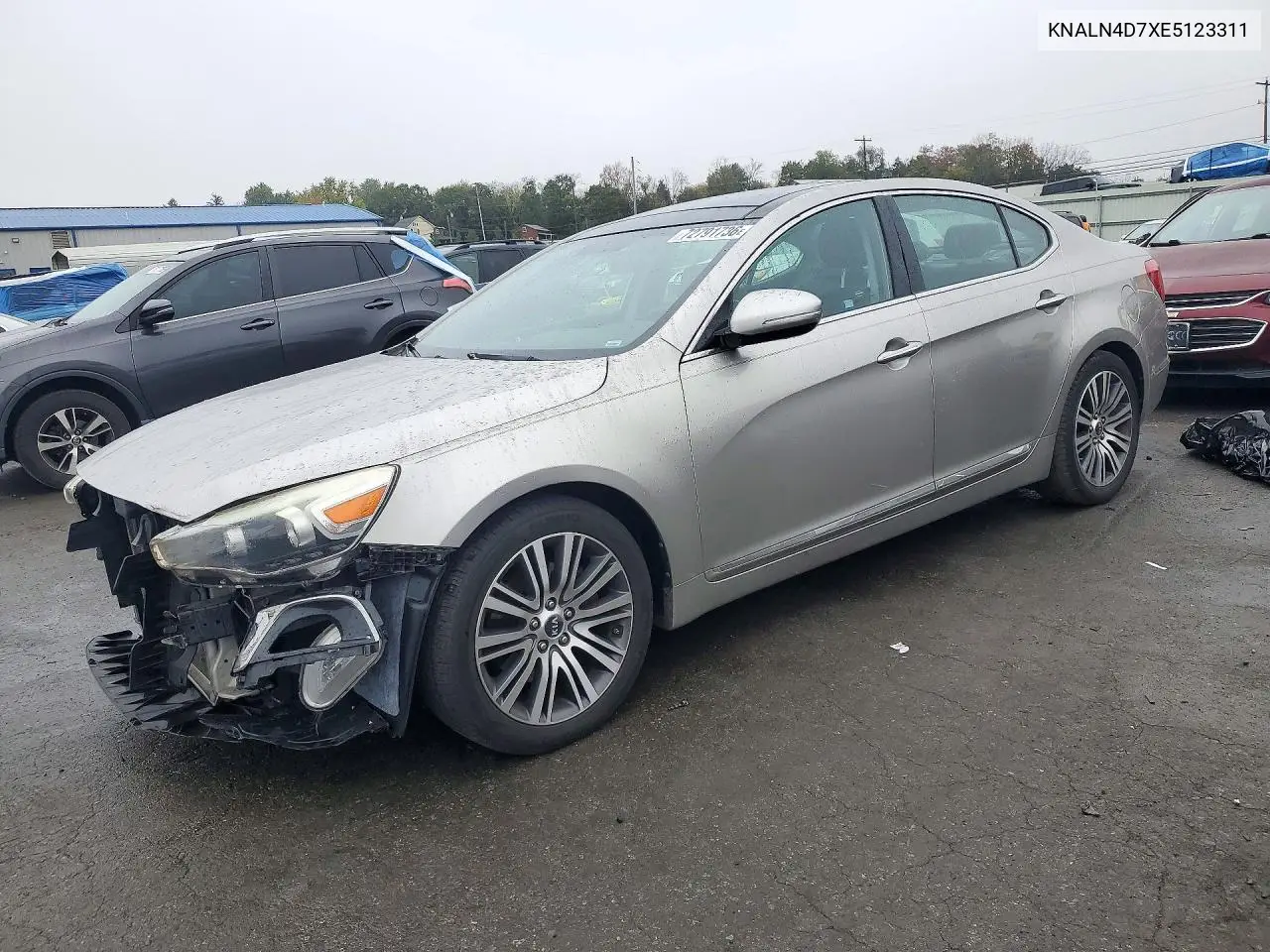 KIA CADENZA 2014, VIN KNALN4D7XE5123311