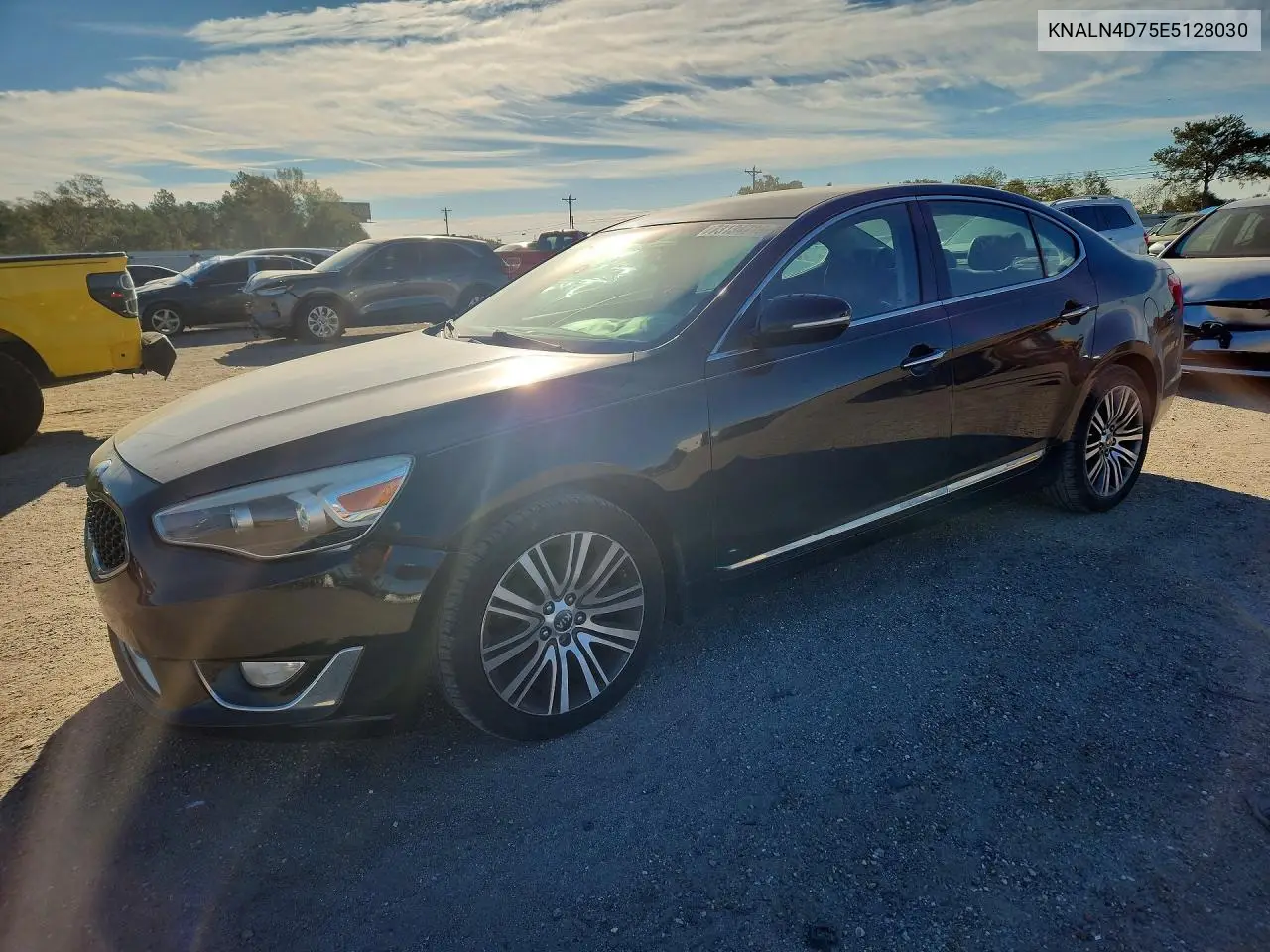 KIA CADENZA 2014, VIN KNALN4D75E5128030