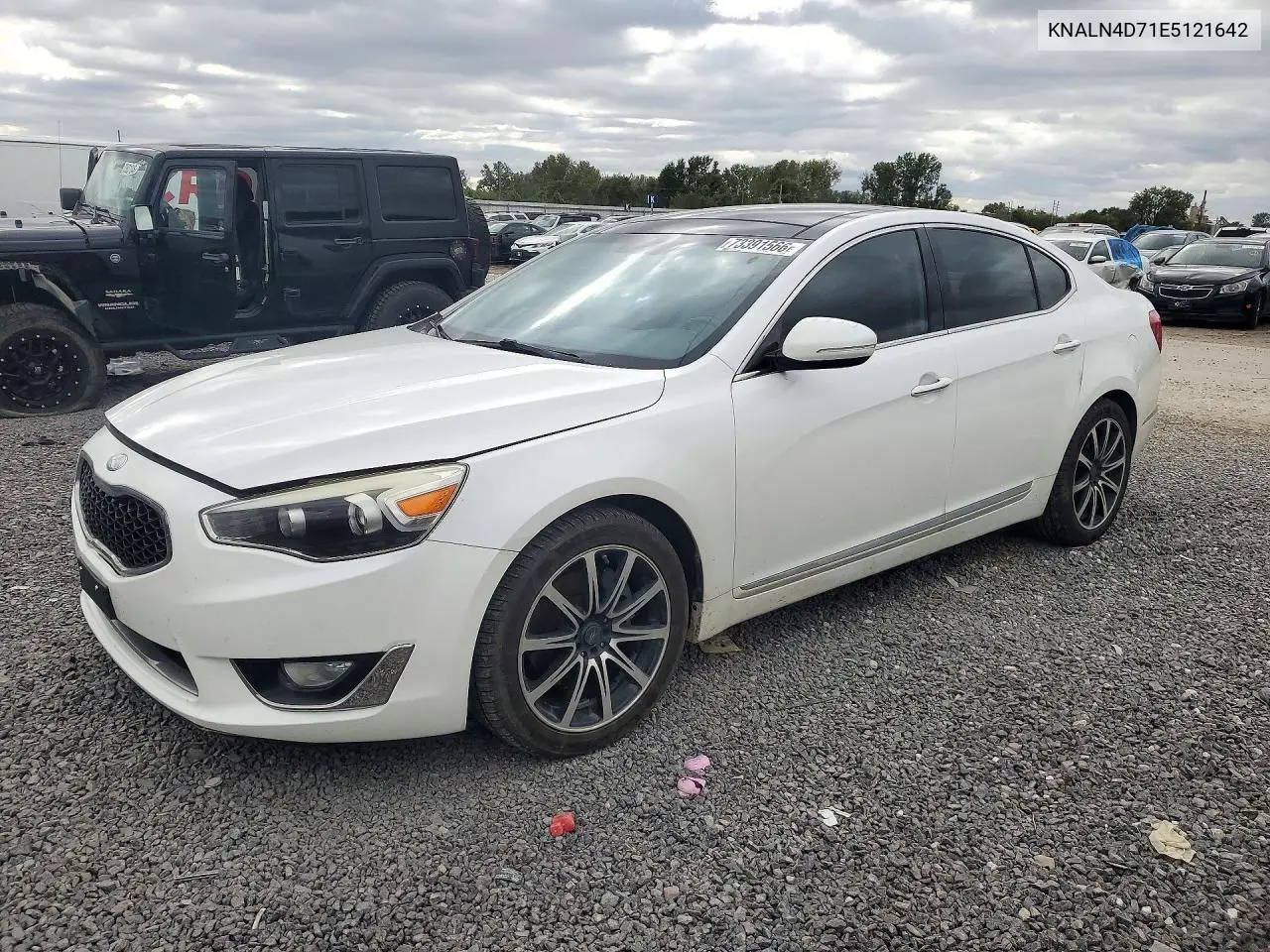 KIA CADENZA 2014, VIN KNALN4D71E5121642