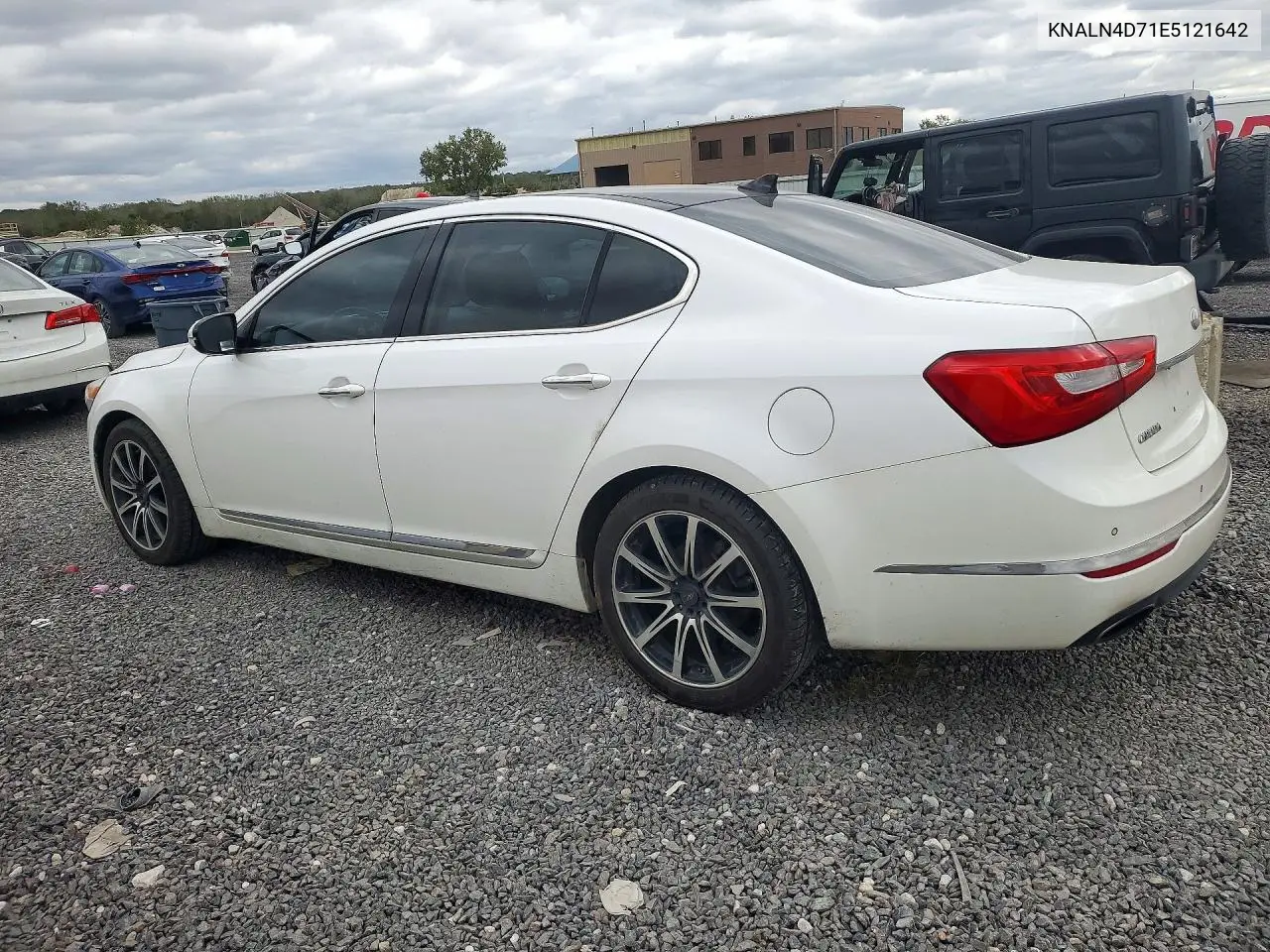 2014 KIA CADENZA VIN KNALN4D71E5121642 — фото 2