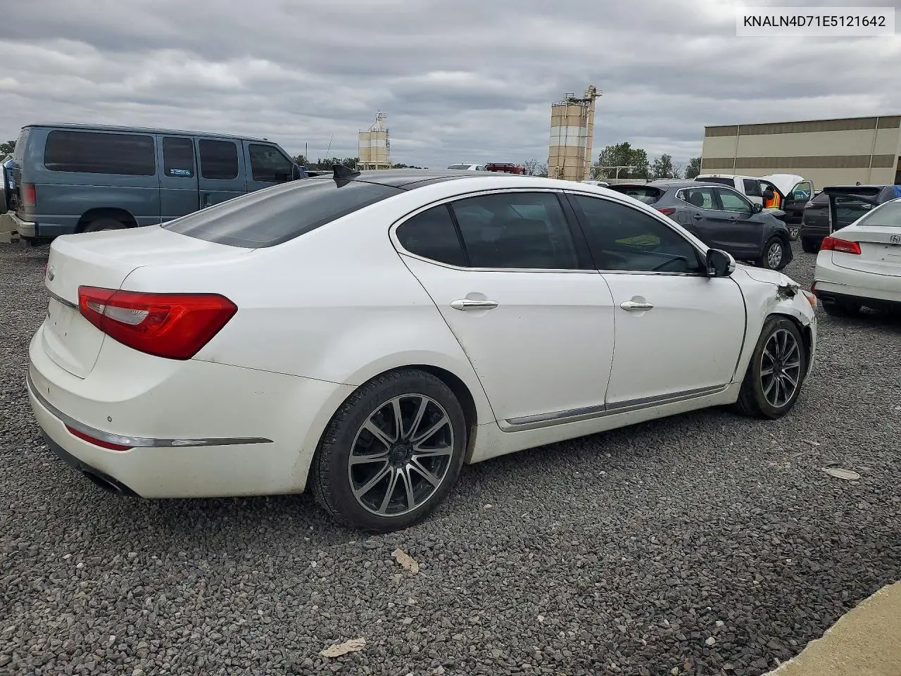 2014 KIA CADENZA VIN KNALN4D71E5121642 — фото 3