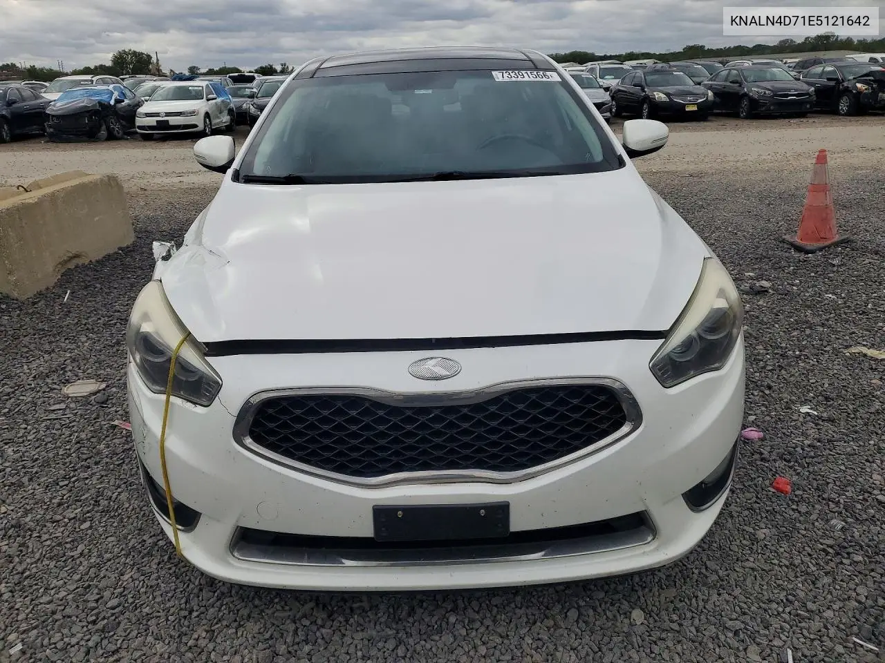 2014 KIA CADENZA VIN KNALN4D71E5121642 — фото 5