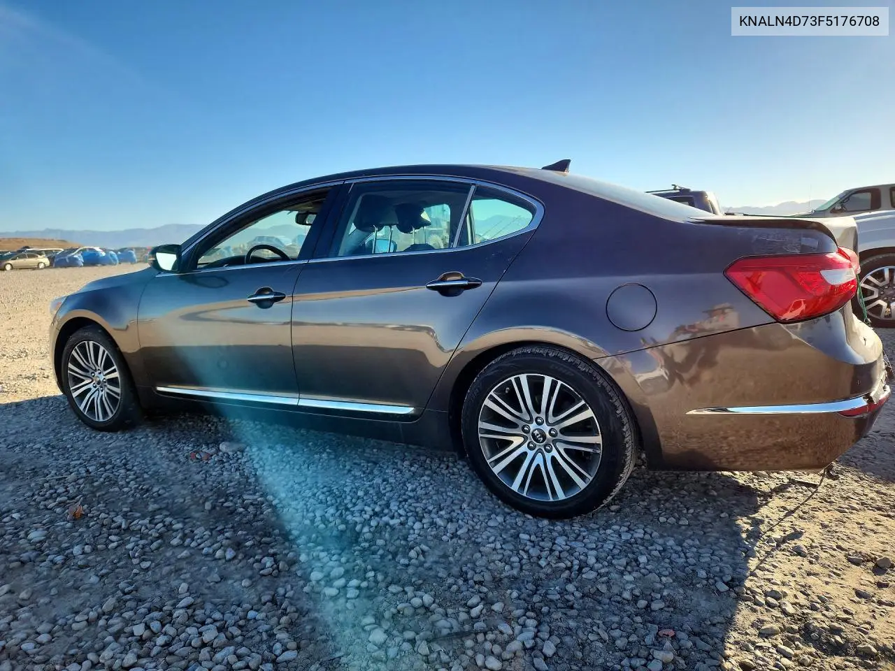 2015 KIA CADENZA VIN KNALN4D73F5176708 — фото 2