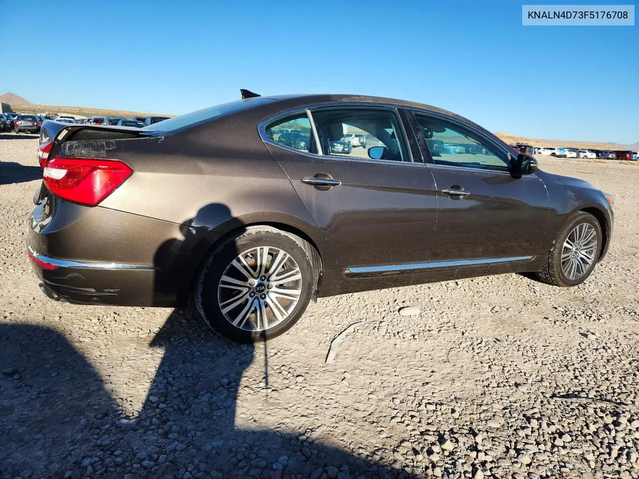 2015 KIA CADENZA VIN KNALN4D73F5176708 — фото 3