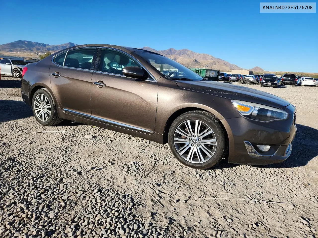 2015 KIA CADENZA VIN KNALN4D73F5176708 — фото 4