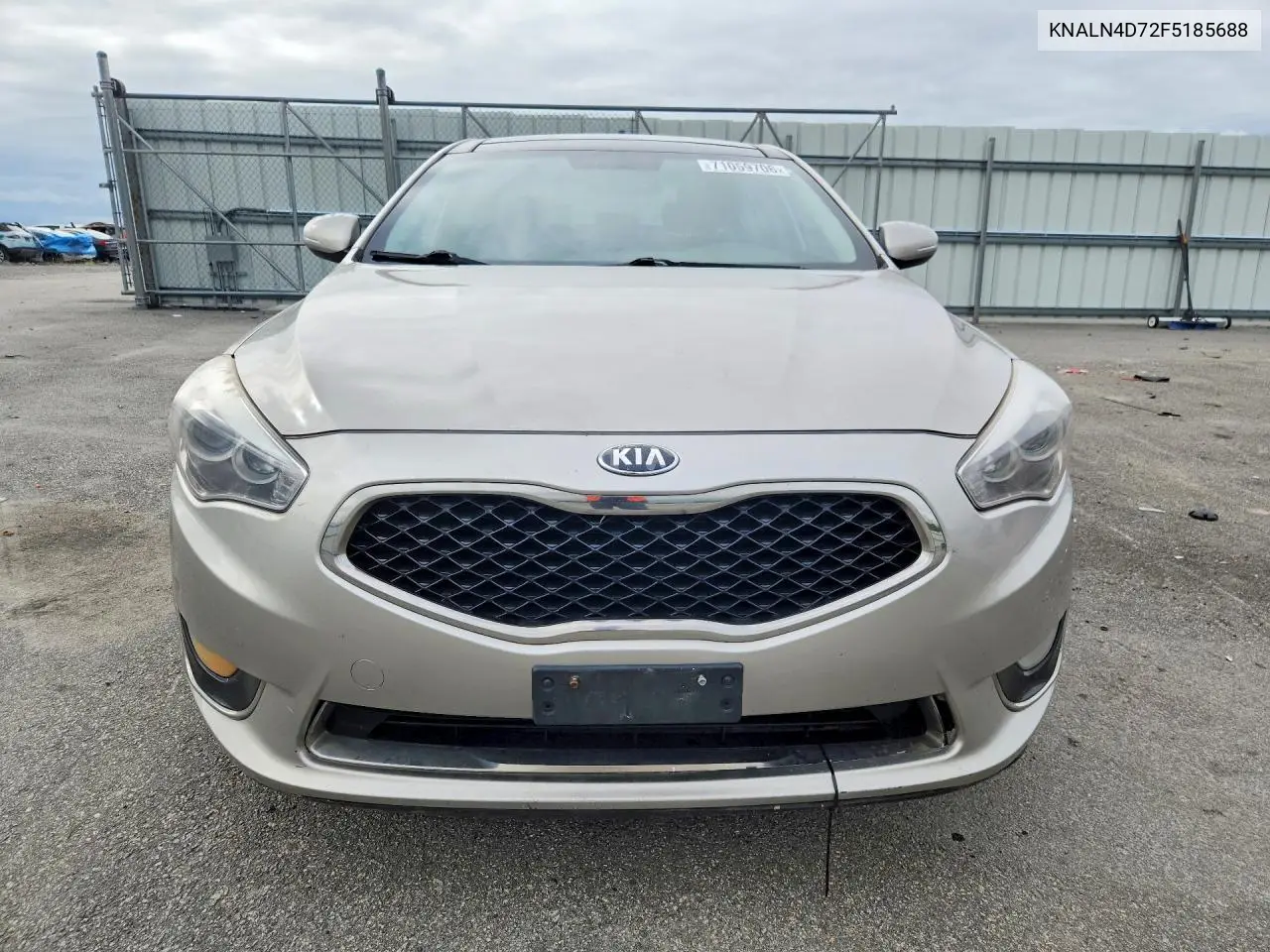 2015 KIA CADENZA VIN KNALN4D72F5185688 — фото 5