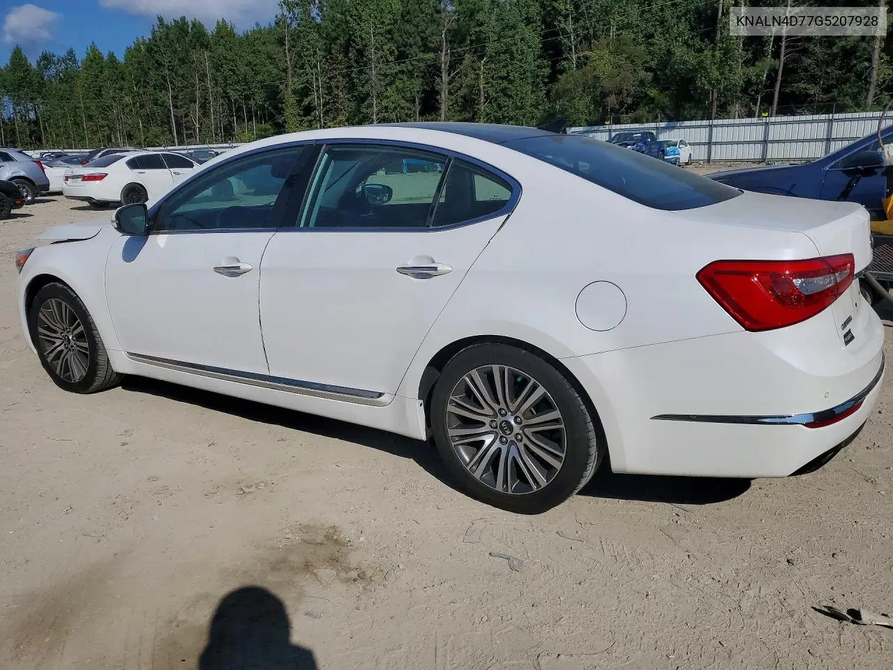 2016 KIA CADENZA VIN KNALN4D77G5207928 — фото 2