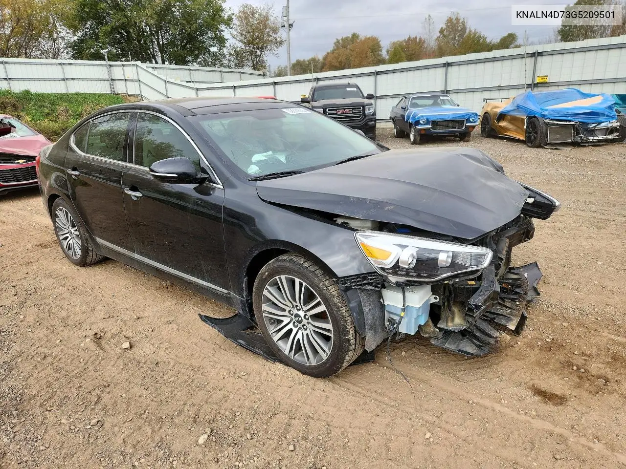 2016 KIA CADENZA VIN KNALN4D73G5209501 — фото 4