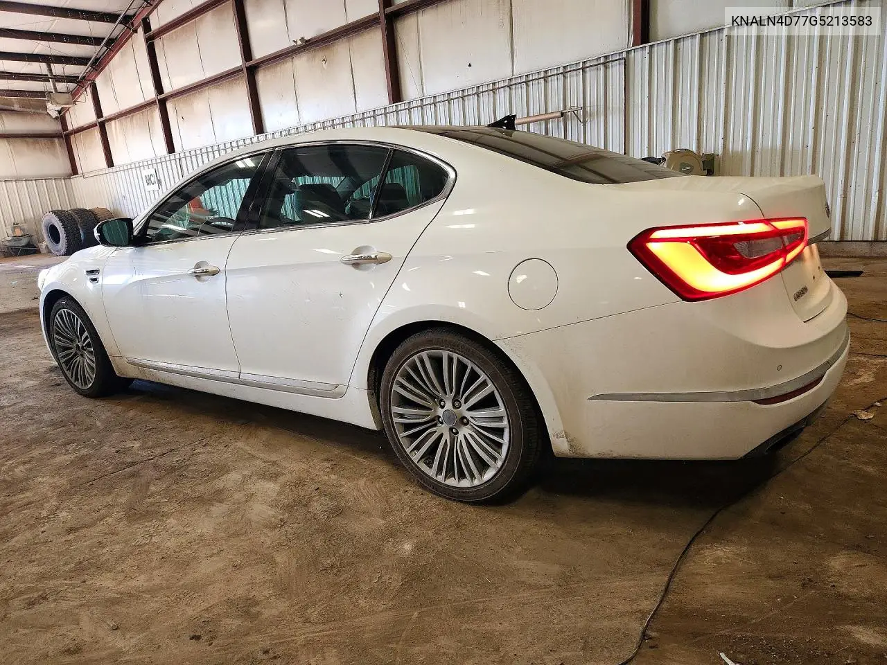 2016 KIA CADENZA VIN KNALN4D77G5213583 — фото 2