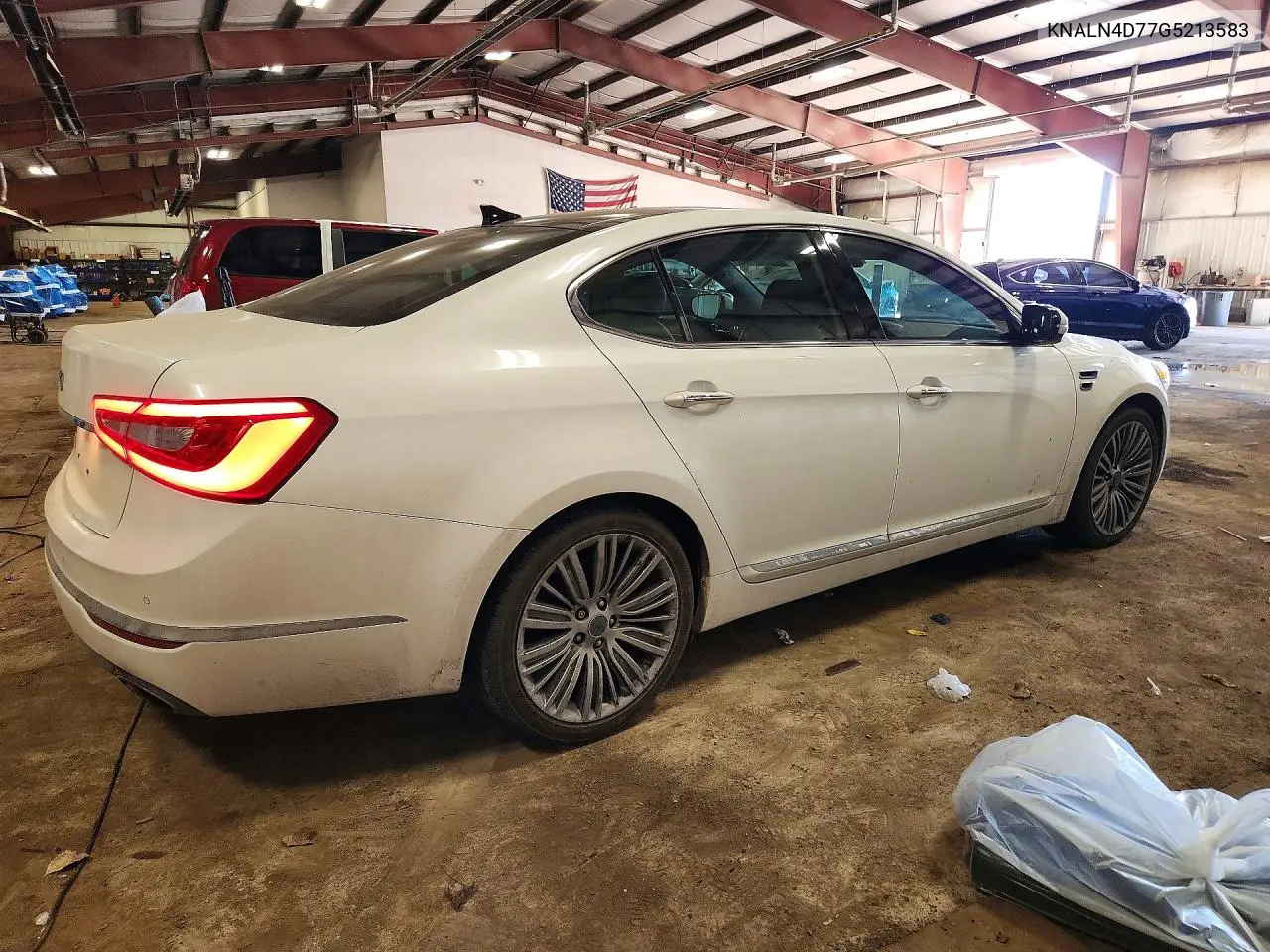 2016 KIA CADENZA VIN KNALN4D77G5213583 — фото 3