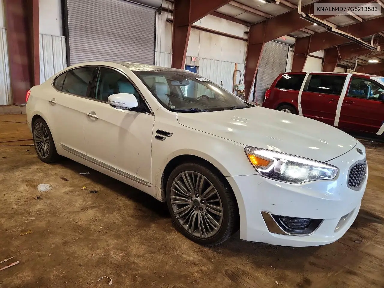 2016 KIA CADENZA VIN KNALN4D77G5213583 — фото 4