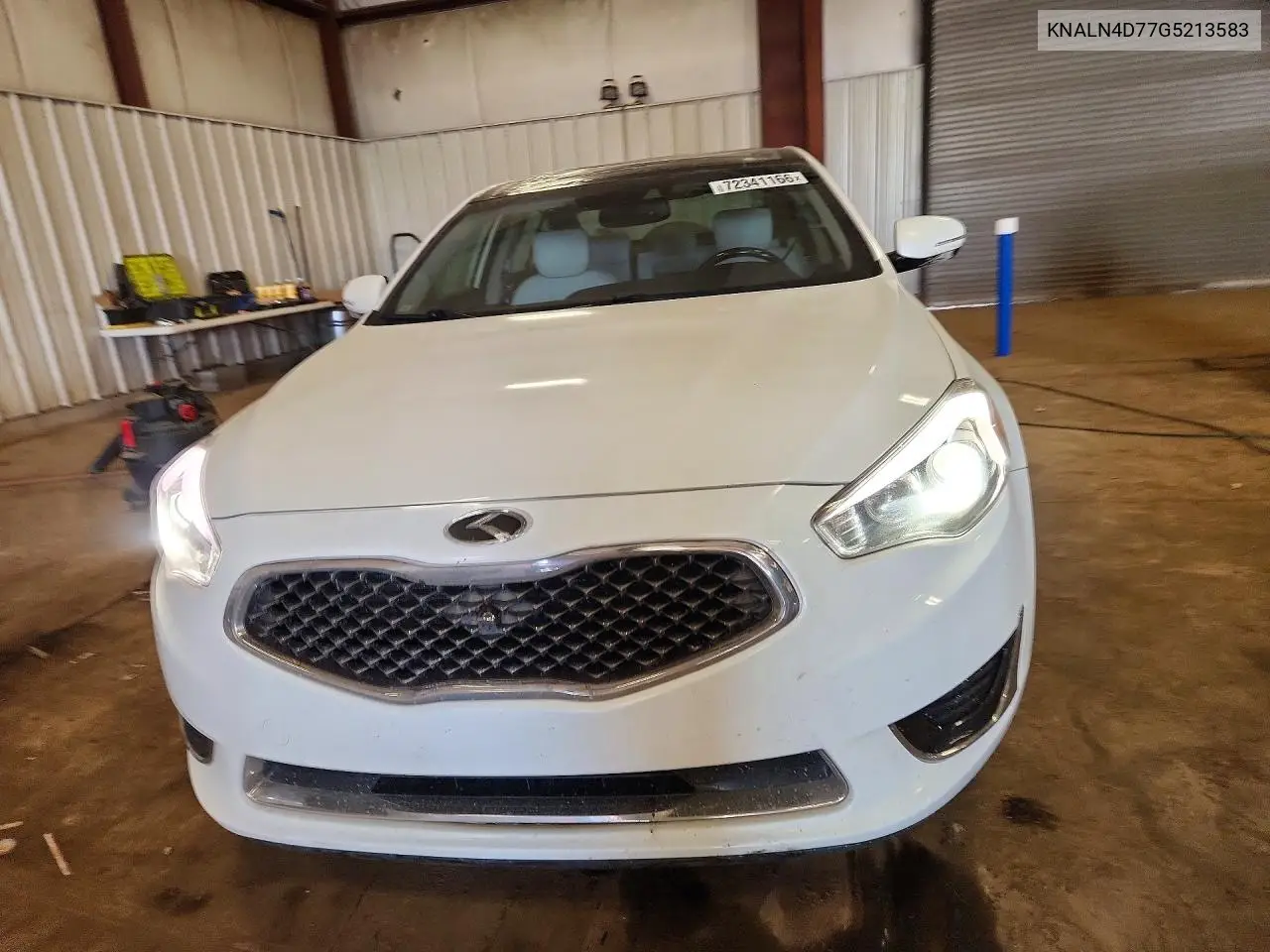 2016 KIA CADENZA VIN KNALN4D77G5213583 — фото 5