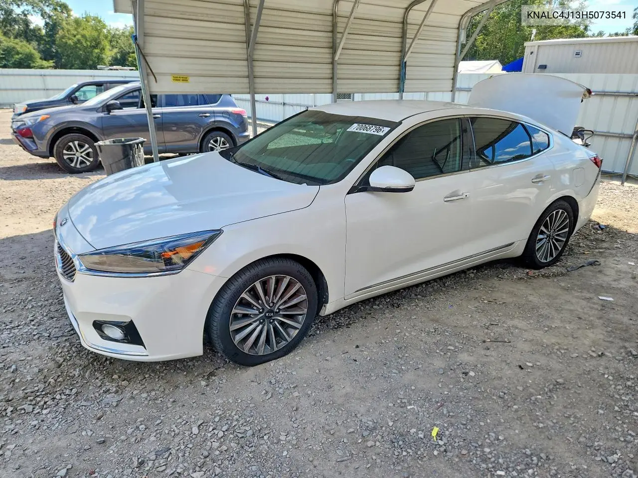 KIA CADENZA 2017, VIN KNALC4J13H5073541