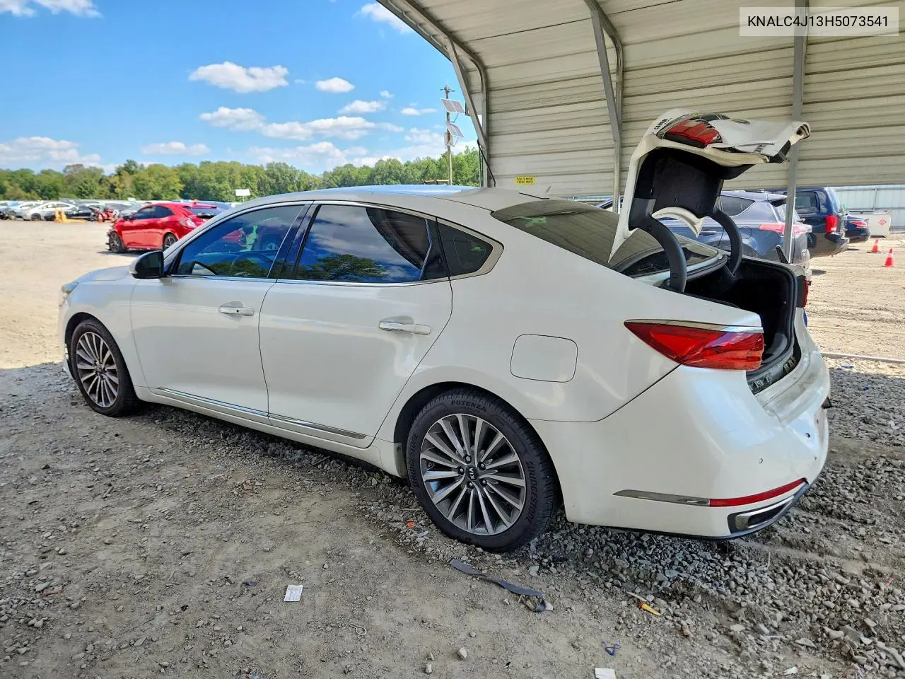 2017 KIA CADENZA VIN KNALC4J13H5073541 — фото 2