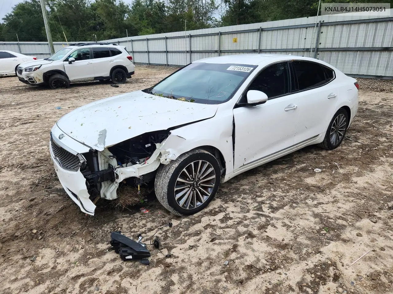 KIA CADENZA 2017, VIN KNALB4J14H5073051
