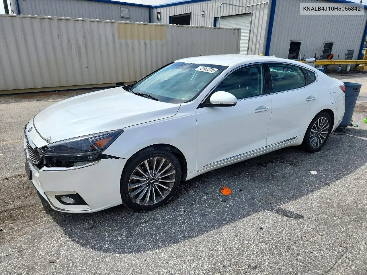 KIA CADENZA 2017, VIN KNALB4J10H5055842