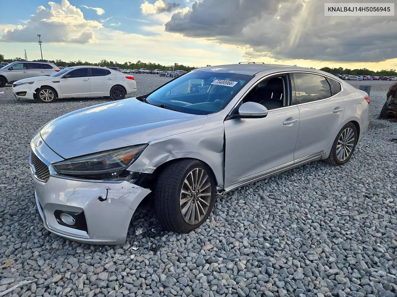 KIA CADENZA 2017, VIN KNALB4J14H5056945