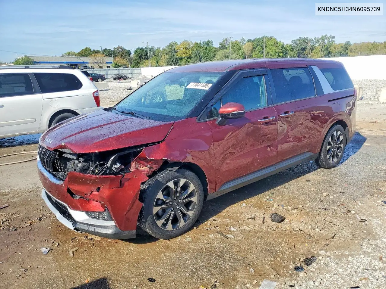 KIA CARNIVAL 2022, VIN KNDNC5H34N6095739