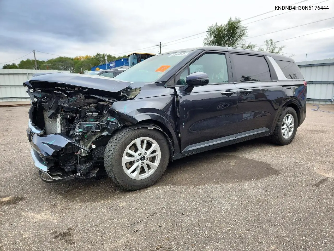 KIA CARNIVAL 2022, VIN KNDNB4H30N6176444