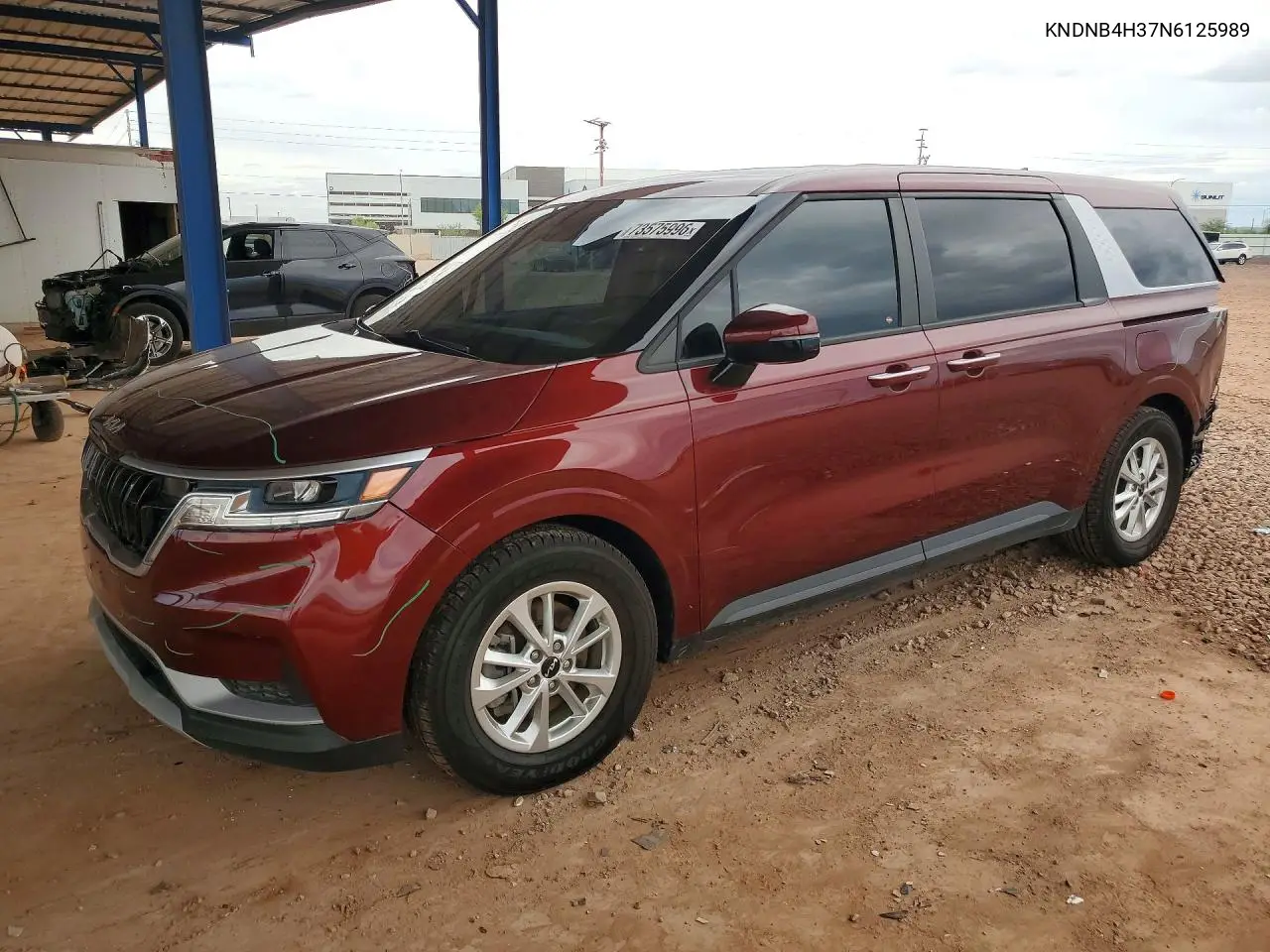 KIA CARNIVAL 2022, VIN KNDNB4H37N6125989