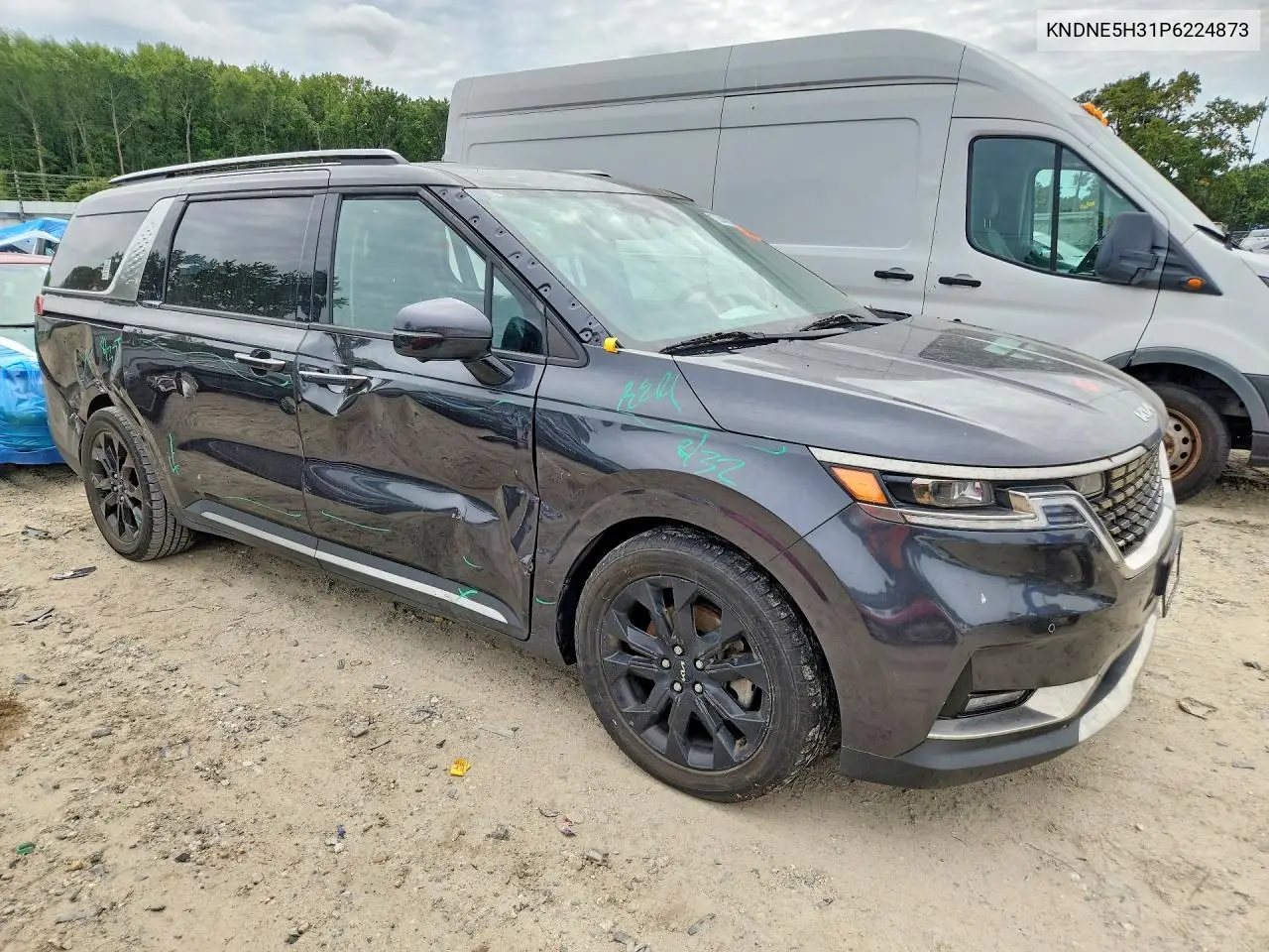 2023 KIA CARNIVAL VIN KNDNE5H31P6224873 — фото 4
