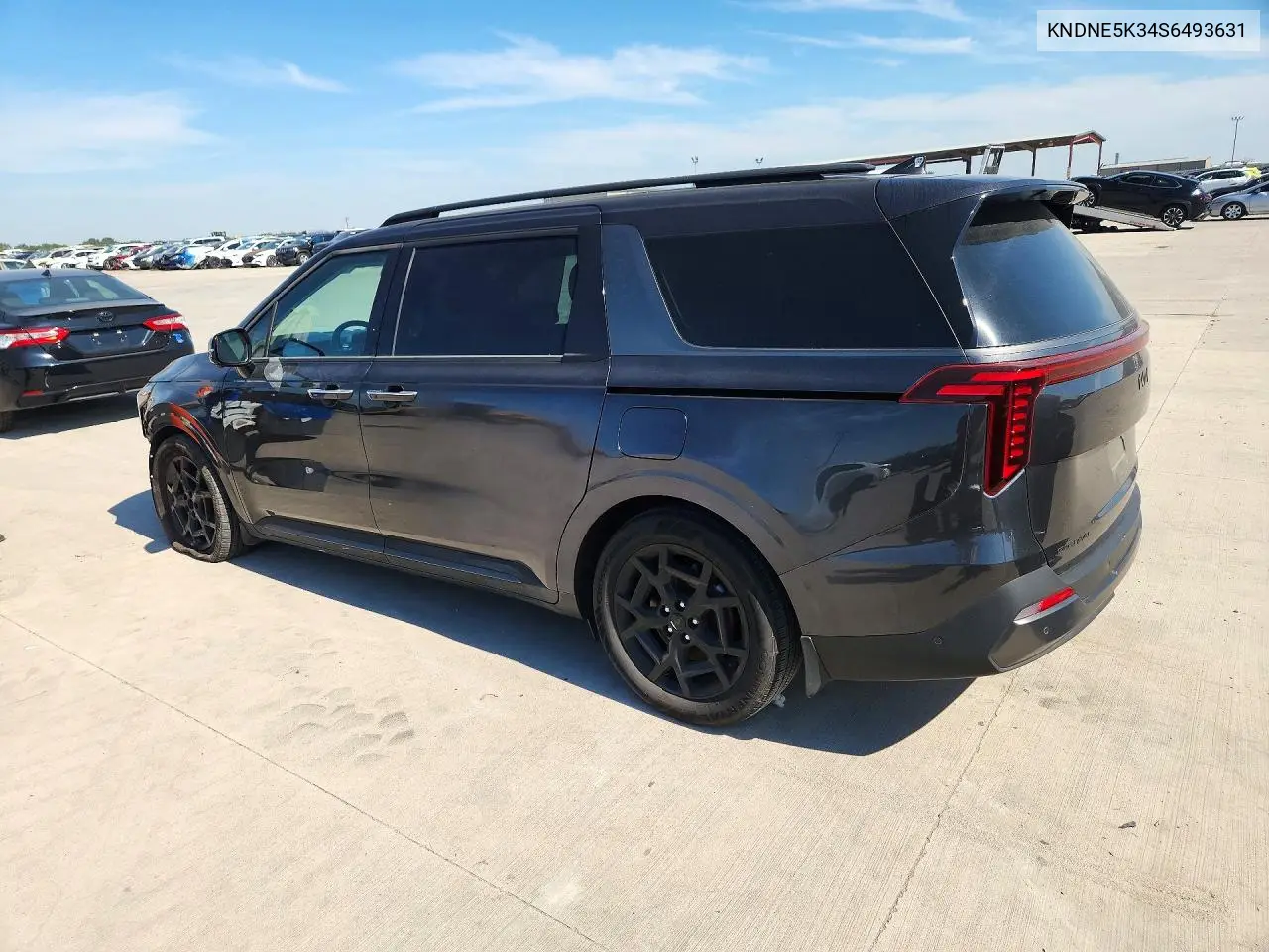 2025 KIA CARNIVAL VIN KNDNE5K34S6493631 — фото 2