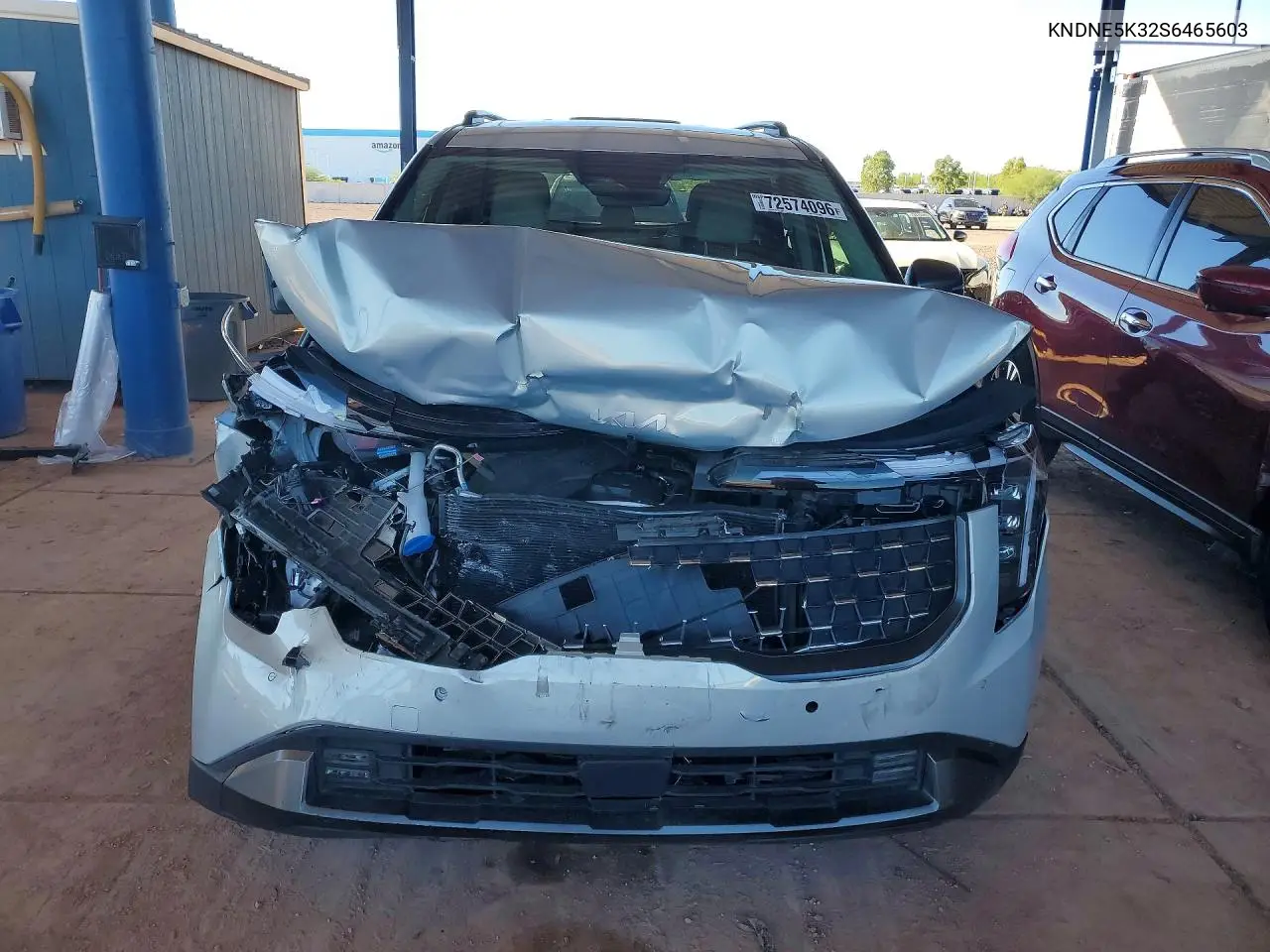 2025 KIA CARNIVAL VIN KNDNE5K32S6465603 — фото 5