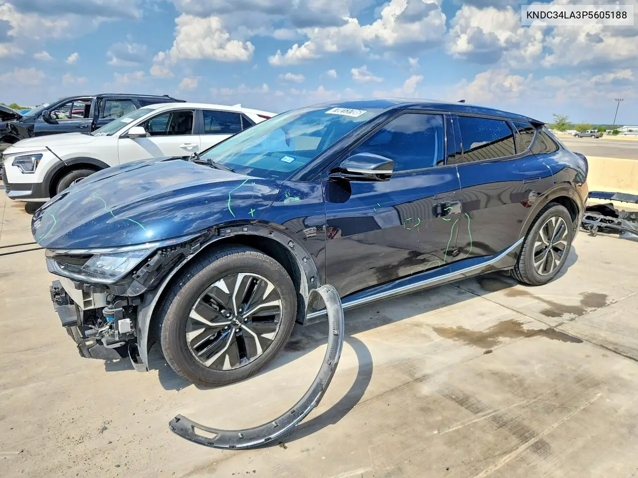 KIA EV6 2023, VIN KNDC34LA3P5605188