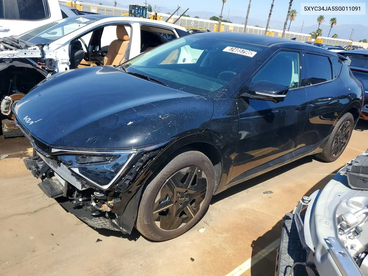 KIA EV6 2025, VIN 5XYC34JA5SG011091