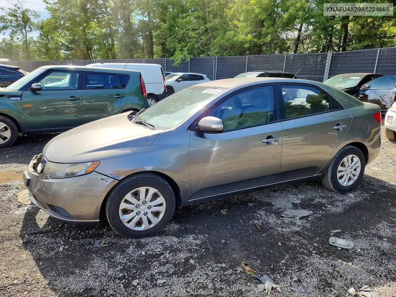 KIA FORTE 2010, VIN KNAFU4A29A5224665