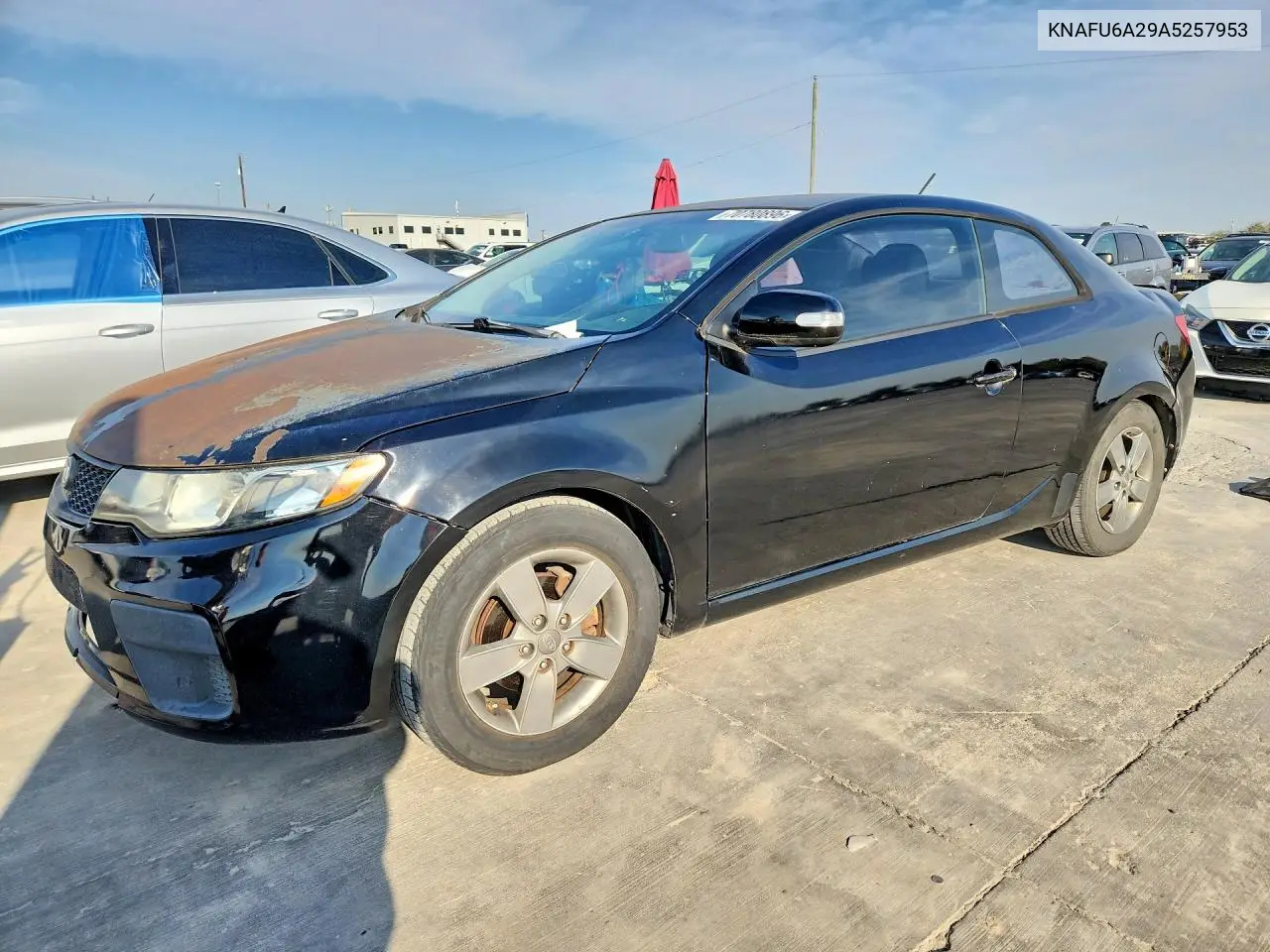 KIA FORTE 2010, VIN KNAFU6A29A5257953