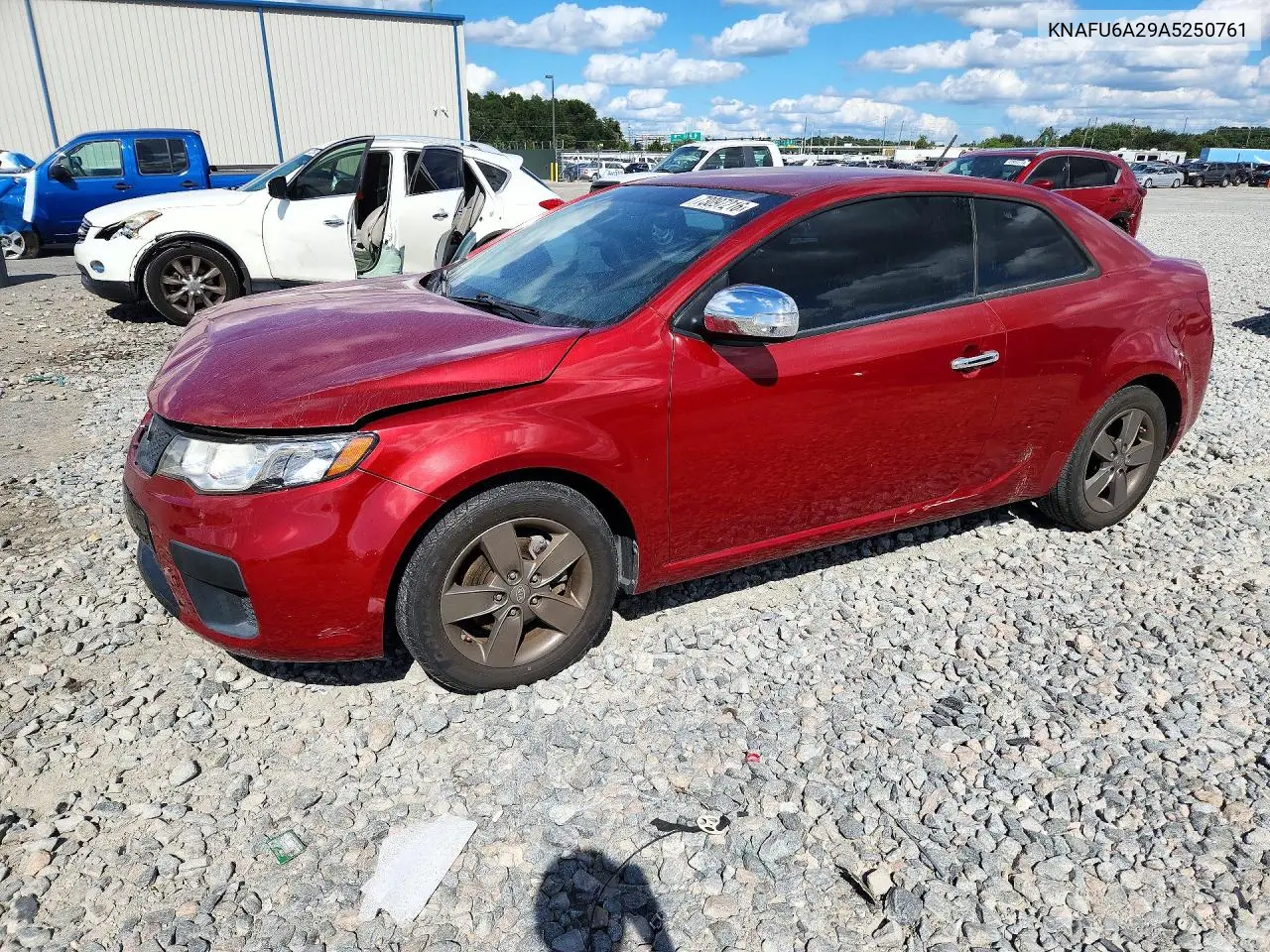 KIA FORTE 2010, VIN KNAFU6A29A5250761