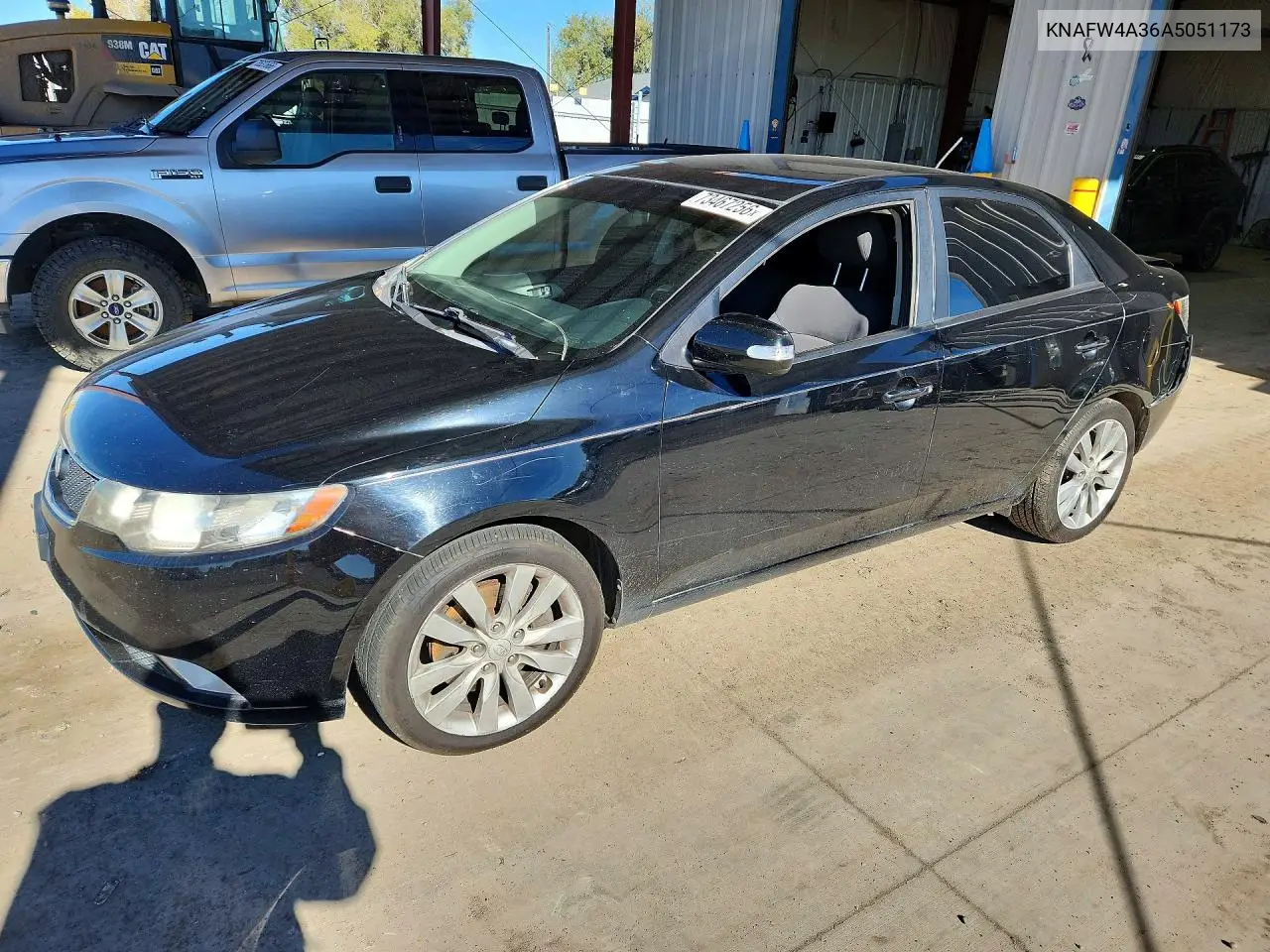 KIA FORTE 2010, VIN KNAFW4A36A5051173
